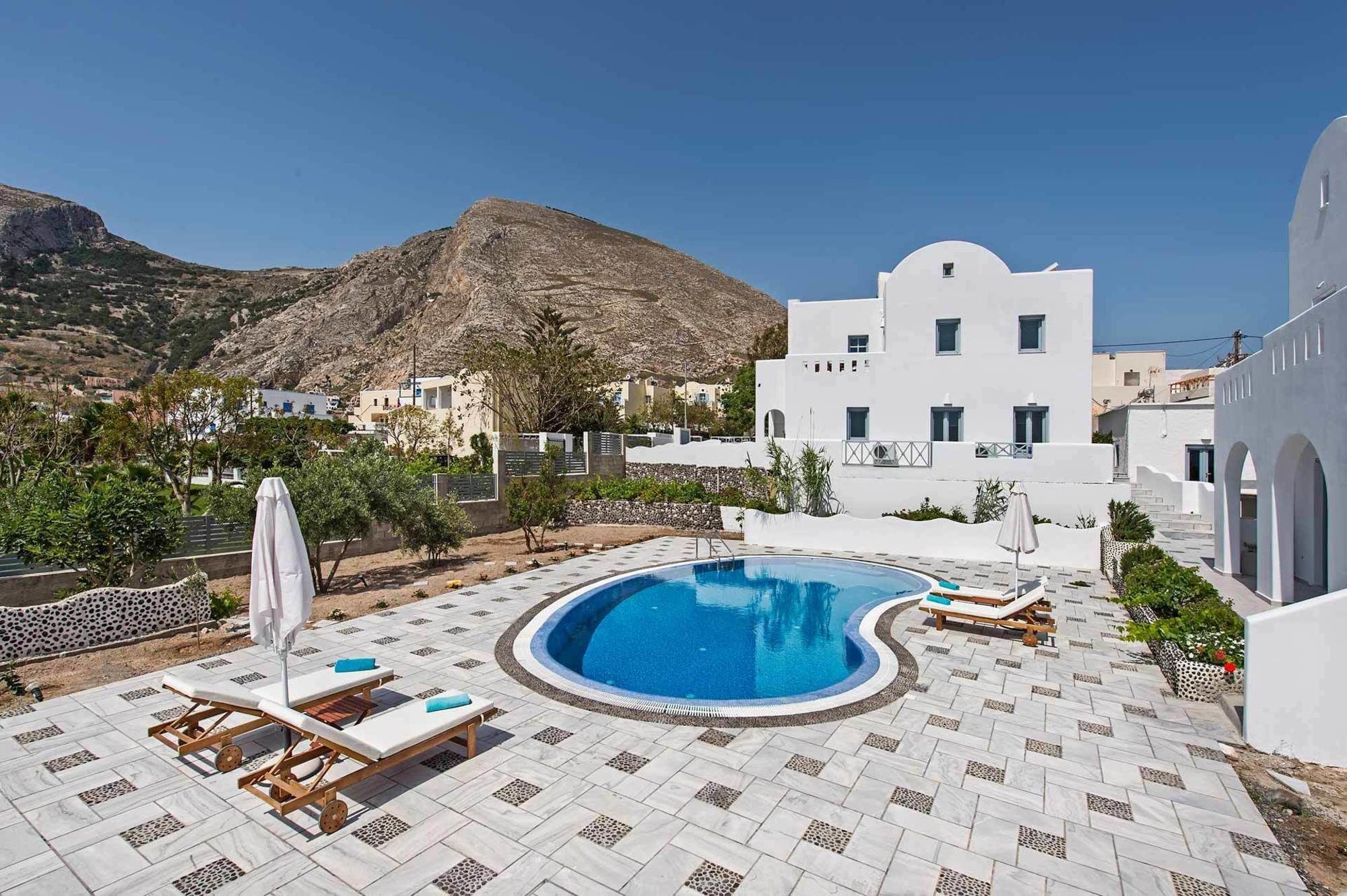 Felicity Villas Santorini Luxury House Kamári Buitenkant foto
