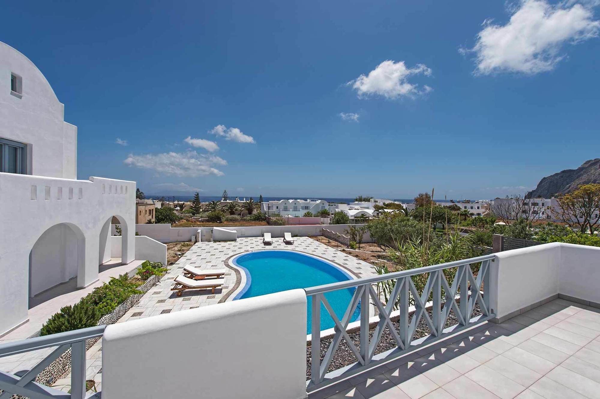 Felicity Villas Santorini Luxury House Kamári Buitenkant foto