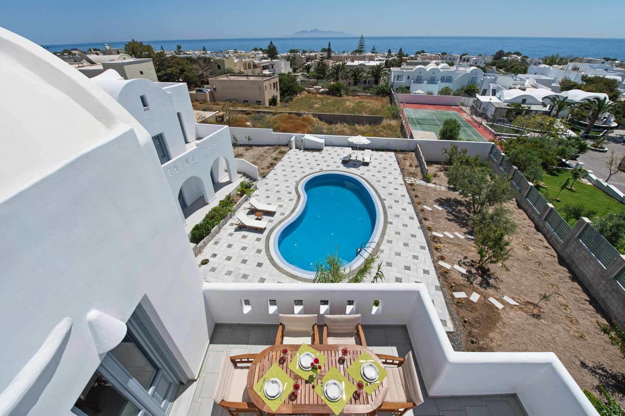 Felicity Villas Santorini Luxury House Kamári Buitenkant foto