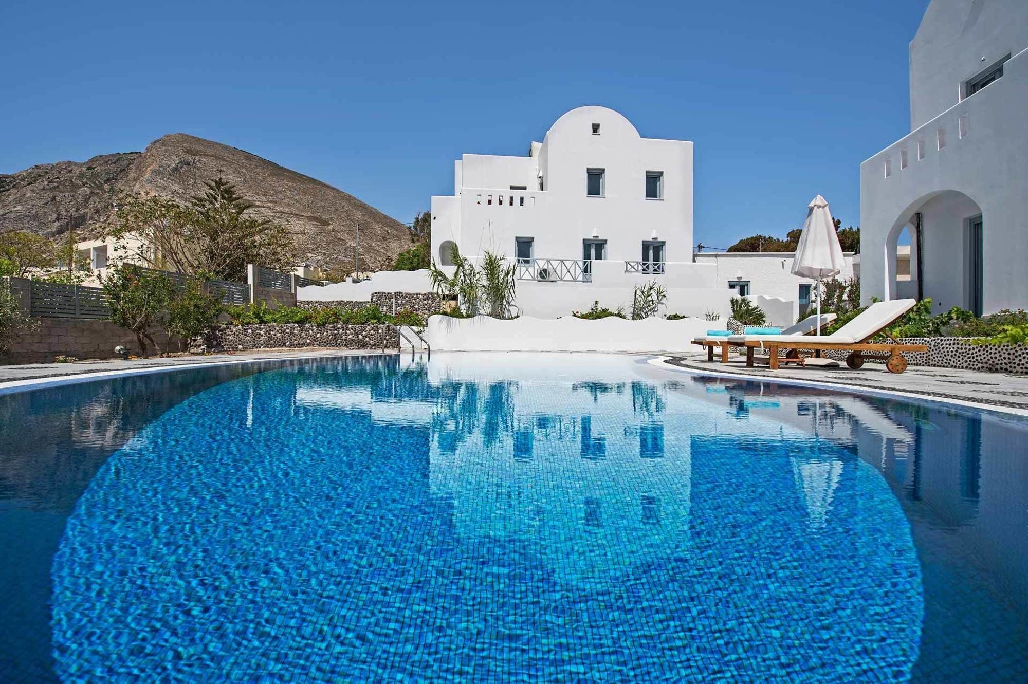 Felicity Villas Santorini Luxury House Kamári Buitenkant foto